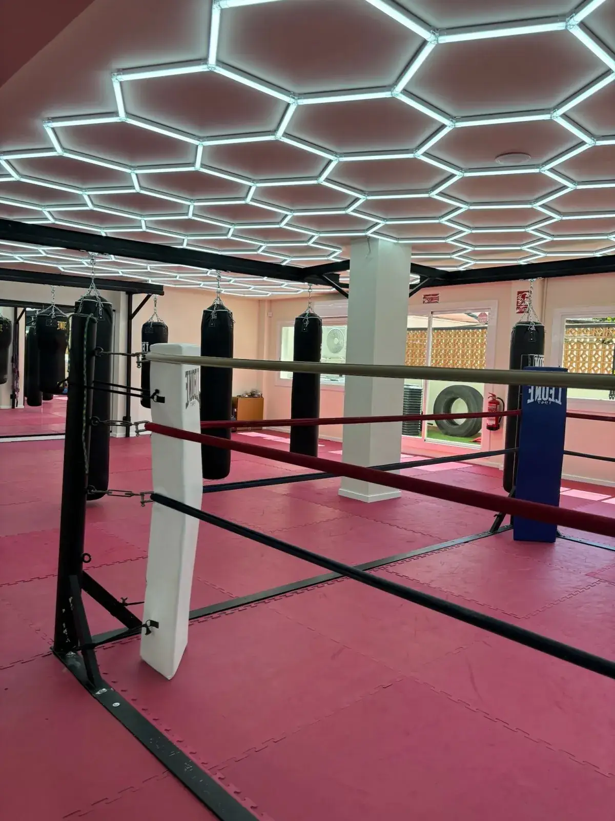 Zona de ring y artes marciales de ZGYM DIAZ